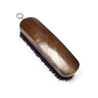 Wholesales portable wooden handle shoes brush for shoes cleaning