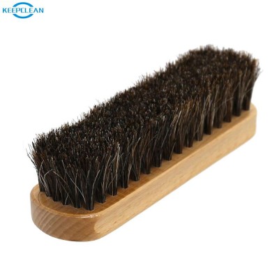 Wooden Handle Leather Shoes Polishing Tools Shoe Cleaning Brush and Boot Cleaning Brush Shoes with Horse Hair